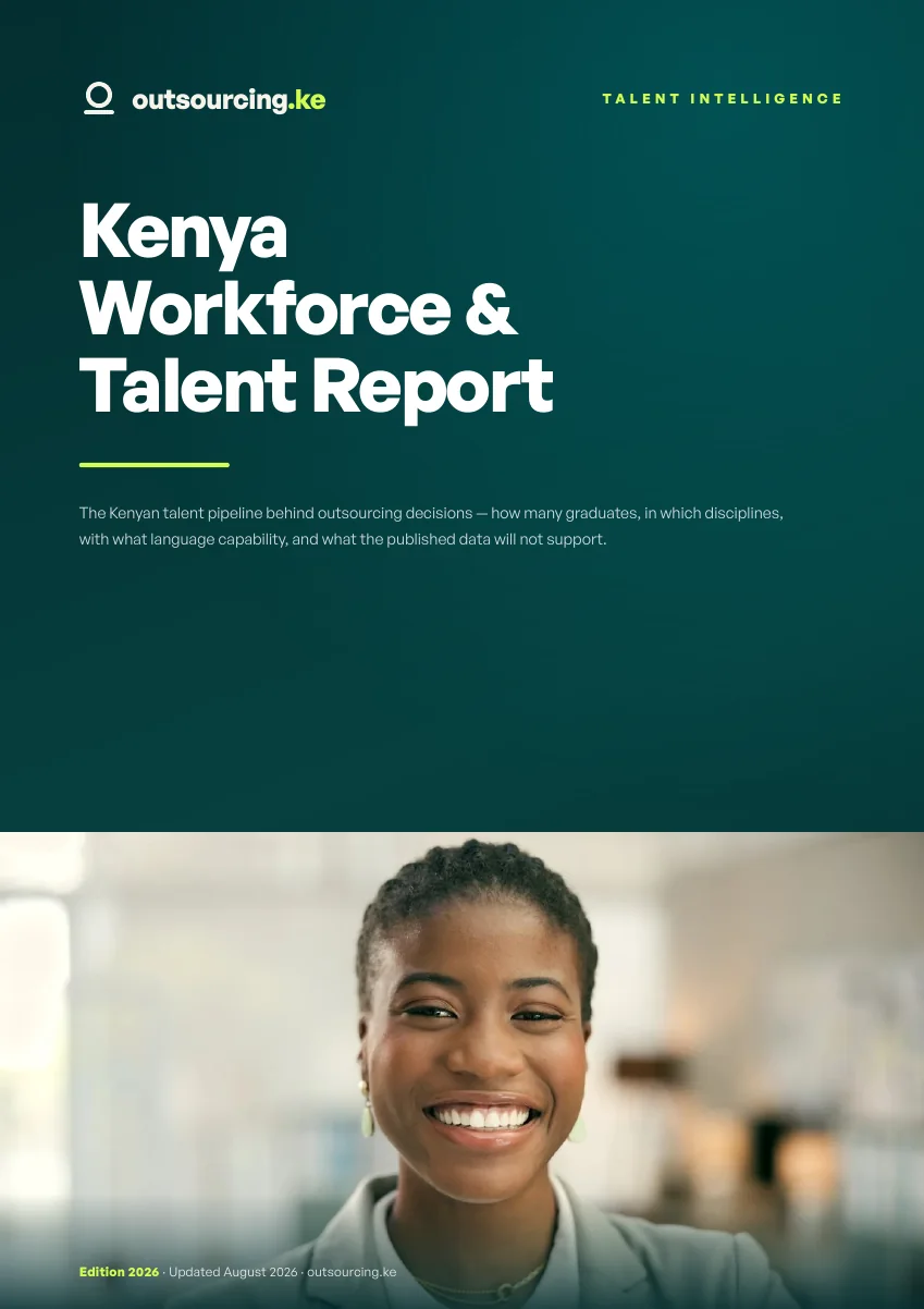 Cover of the Kenya Workforce and Talent Report 2026